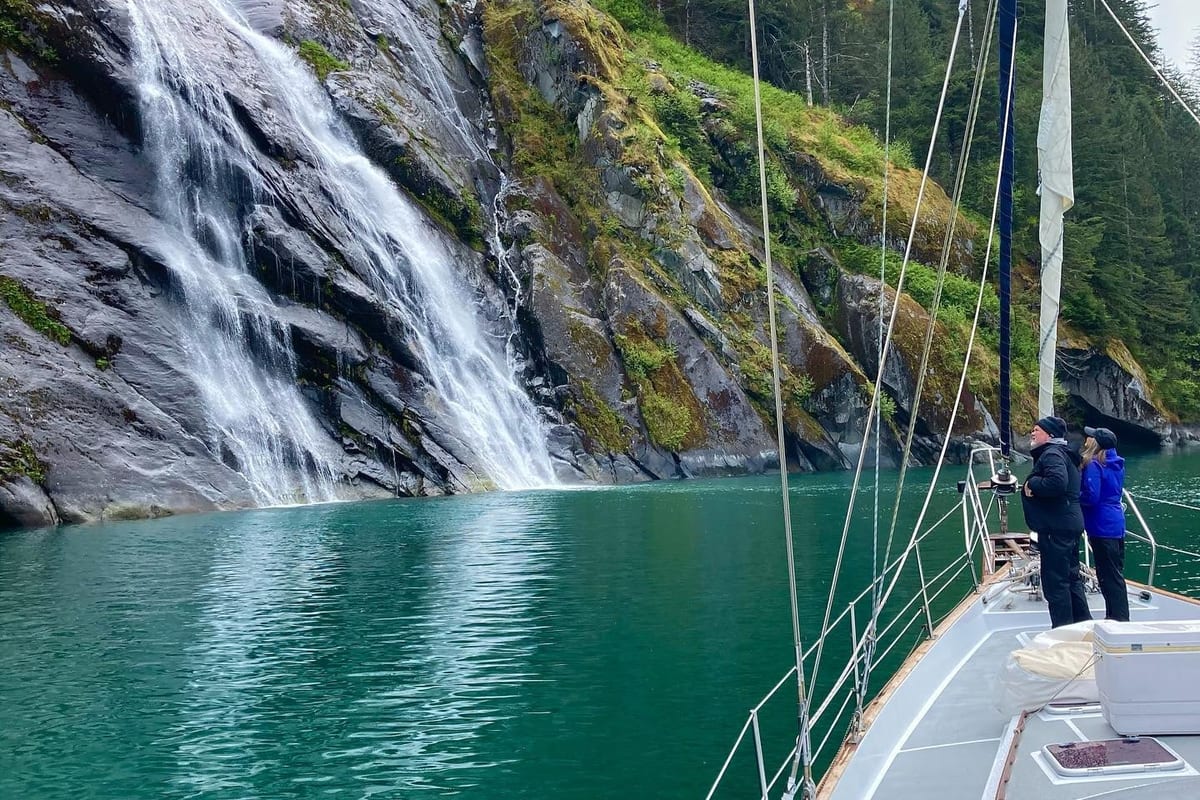 Alaska Inside Passage remote anchorage